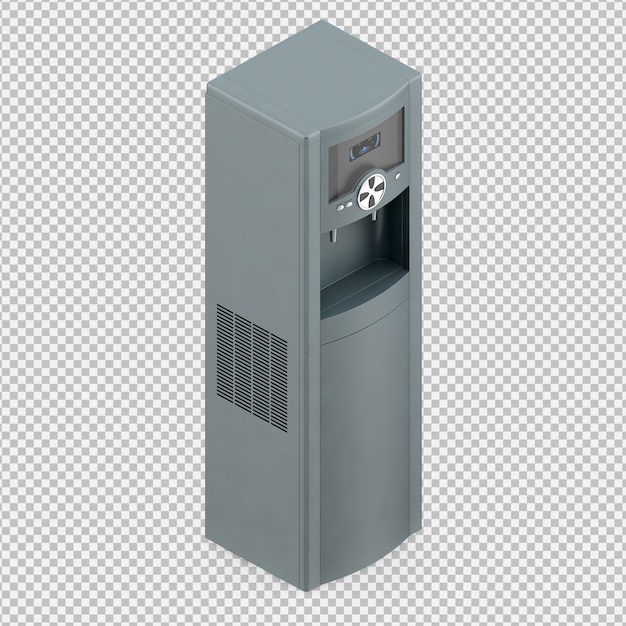 isometric water dispenser