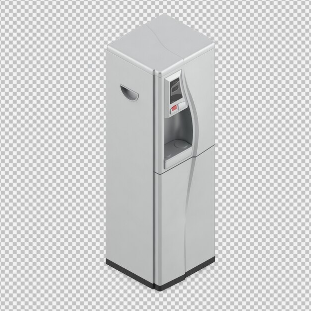 isometric water dispenser