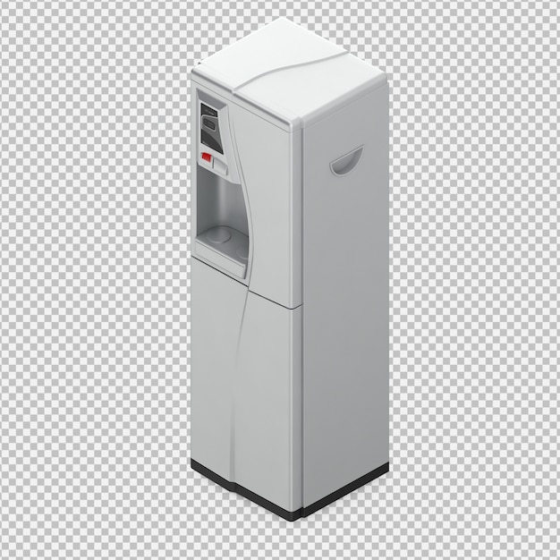 isometric water dispenser