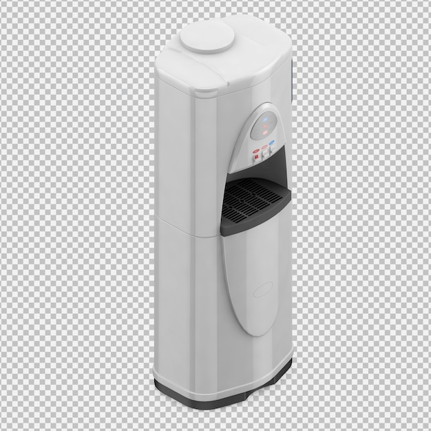 Isometric water dispenser