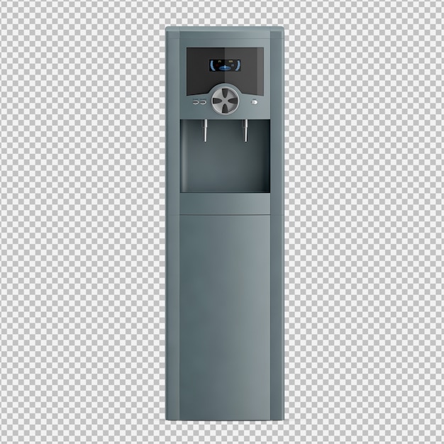 isometric water dispenser