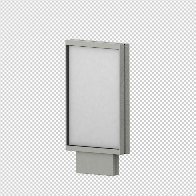 Isometrische Billboard 3D-rendering