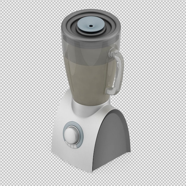 Isometrische blender 3d render