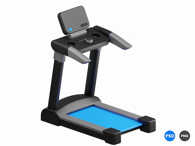 Isometrische loopband 3D-model