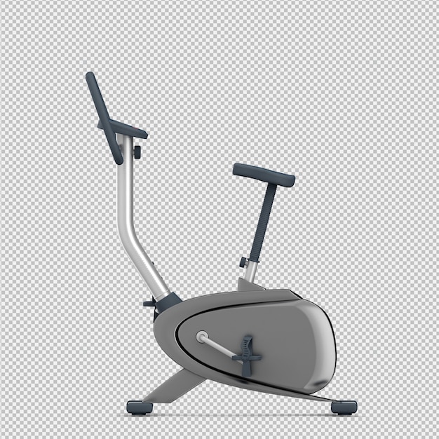 Isometrische sport en fitnessapparatuur 3d render