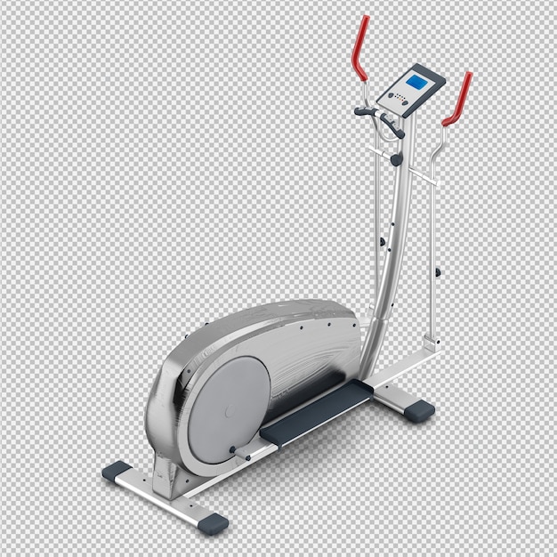 Isometrische sport en fitnessapparatuur 3d render