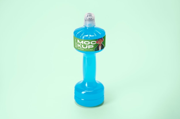 PSD isotonic drink mockup