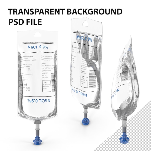 PSD iv bag png