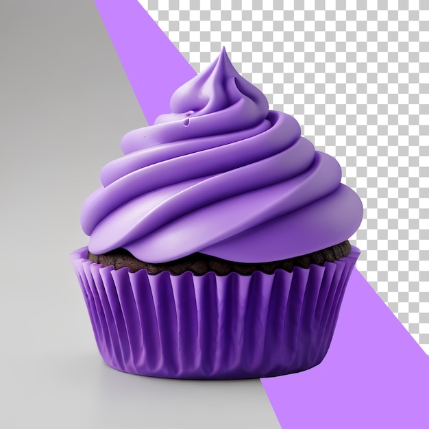 Izolowane png cupcake przezroczyste tło