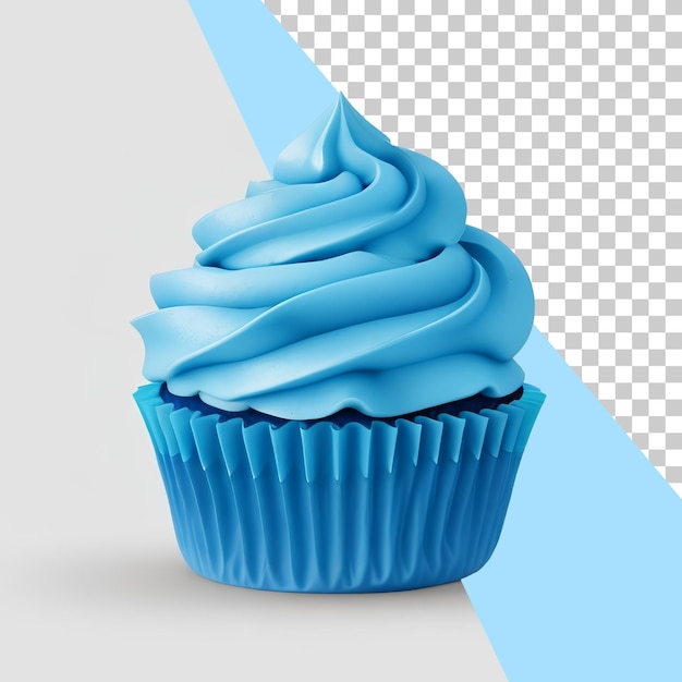 Izolowane png cupcake przezroczyste tło