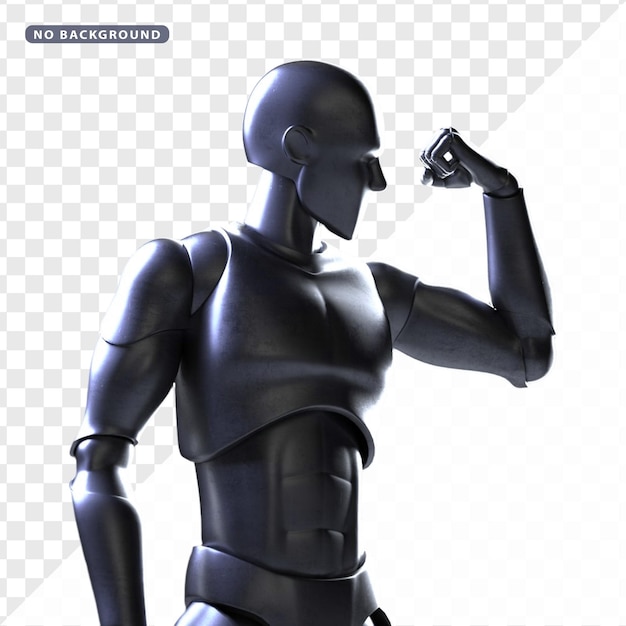 PSD izolowany humanoidalny robot