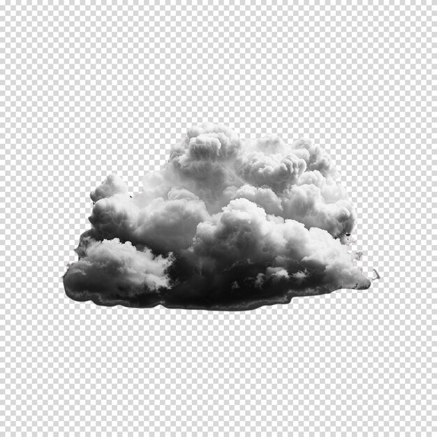 PSD izolowany png chmury na przezroczystym tle na dzień chmury