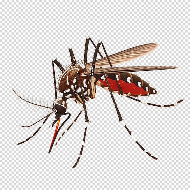 Izolowany Png Komara Na Przezroczystym Tle Na Dzień Dengue