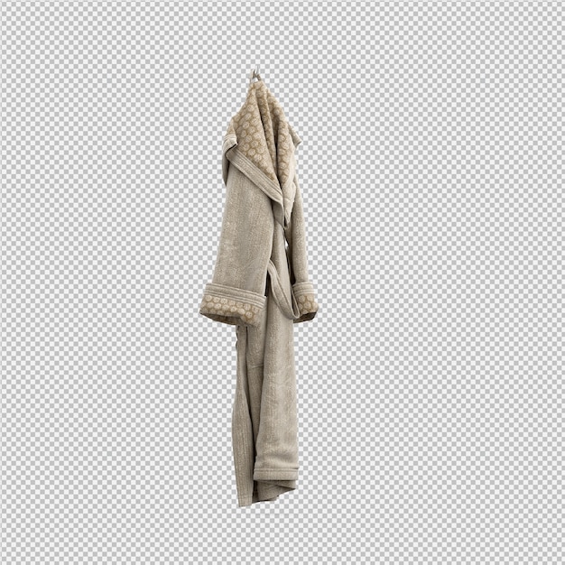 Izometryczne tkaniny 3D renderowania odizolowane