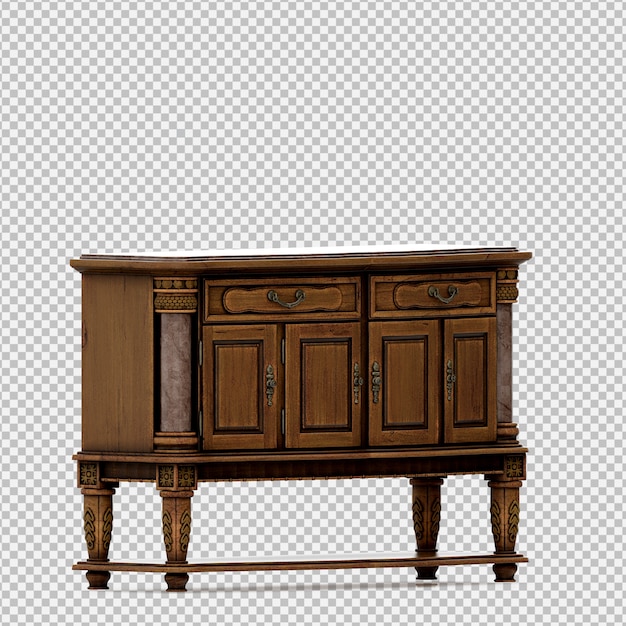 Izometryczny gabinet renderowania 3D