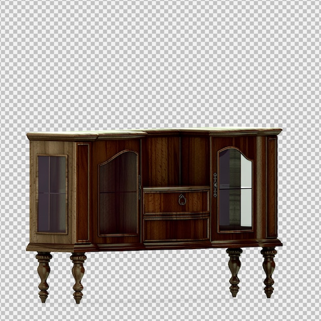 Izometryczny gabinet renderowania 3D