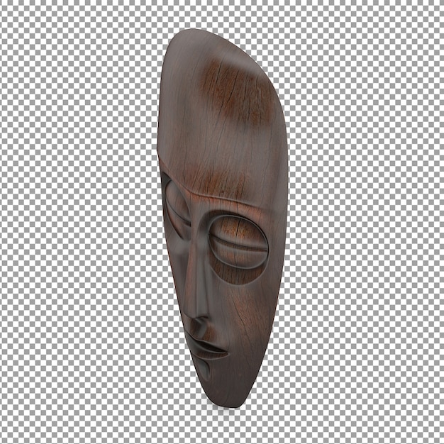 Izometryczny totem maski