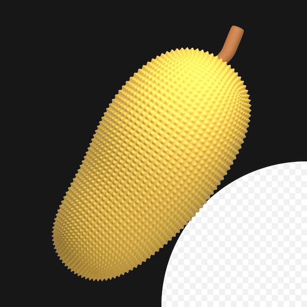 PSD jackfruit 3d icon