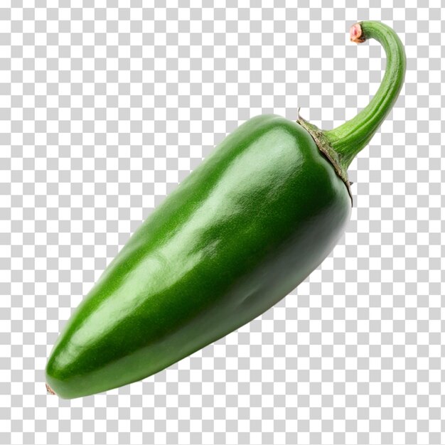 PSD a jalapeno pepper on transparent background