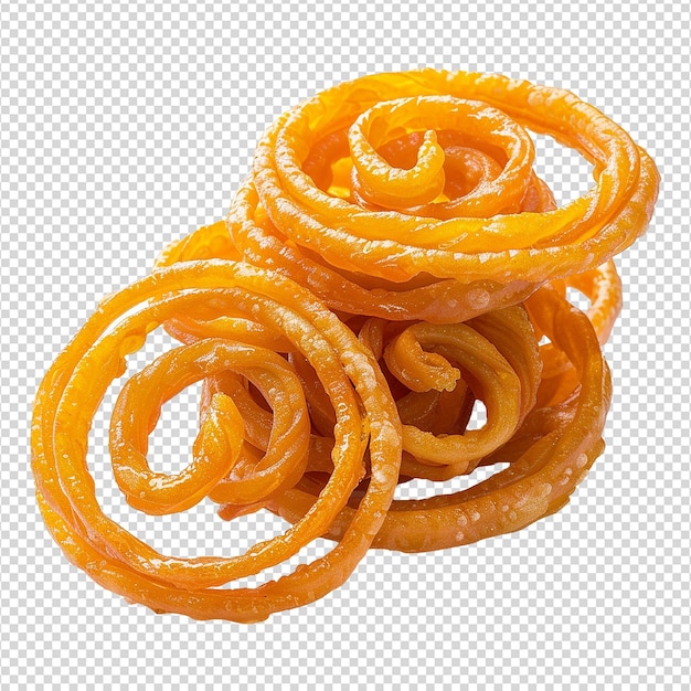 PSD 透明な背景に隔離されたjalebi png