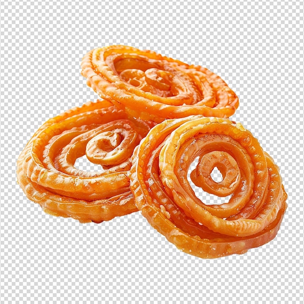 PSD 透明な背景に隔離されたjalebi png