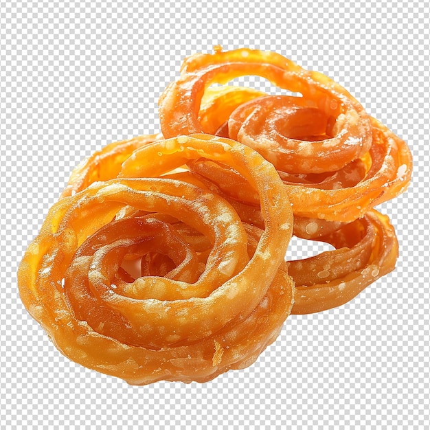 PSD jalebi odizolowany na przezroczystym tle png