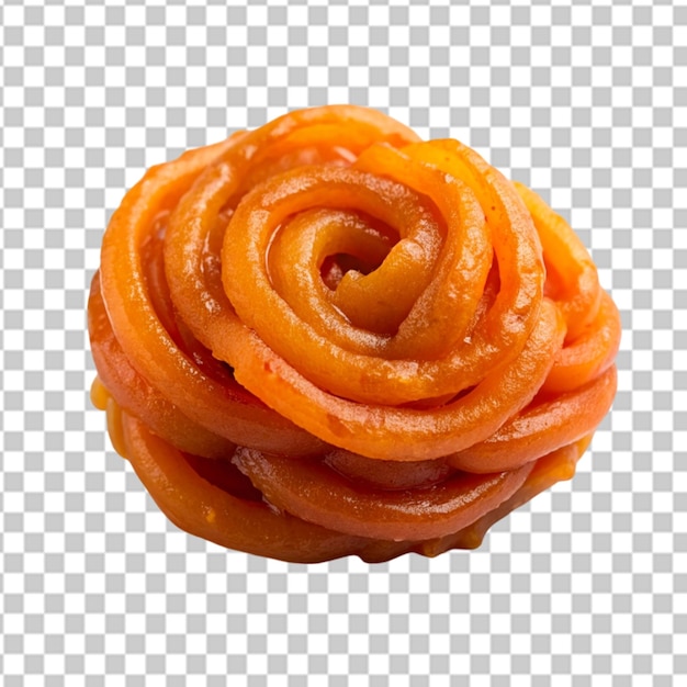 PSD jalebi su uno sfondo bianco