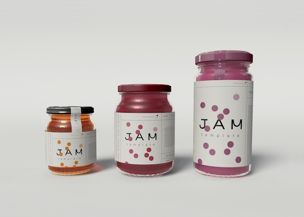 Мокапы jam jar