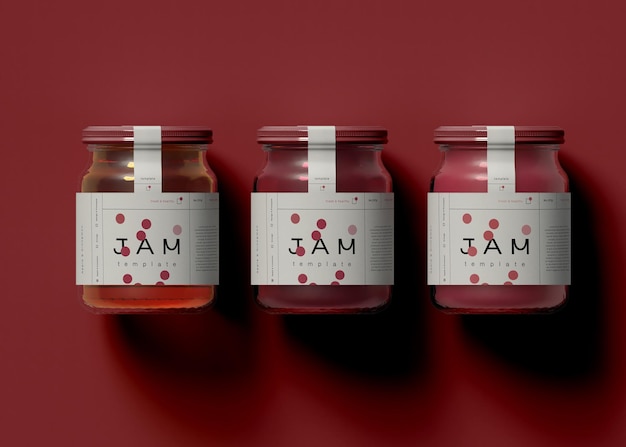 Мокапы jam jar