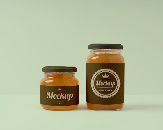 Jam vecchio modello di packaging design