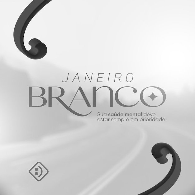 PSD janeiro branco elements 3d