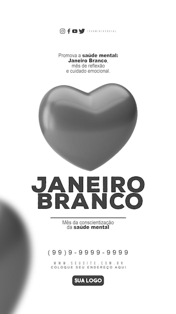 Janeiro branco ms da conscientizao da sade mental