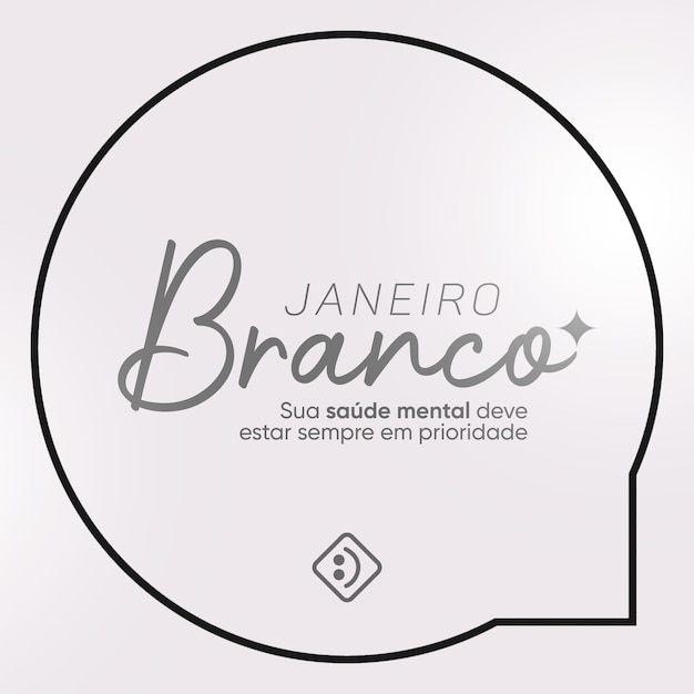 PSD janeiro branco template