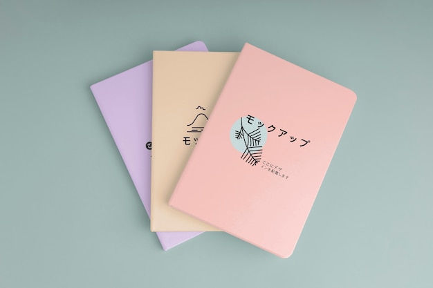 PSD japan book cover mockup