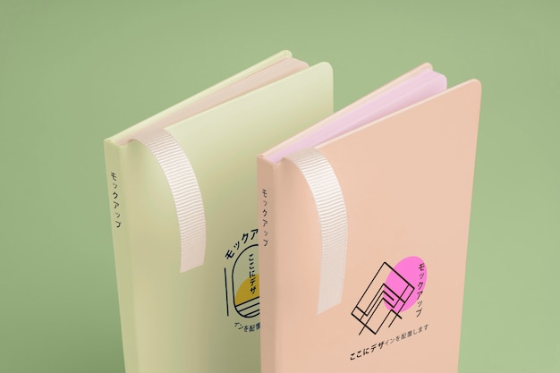 PSD japan book cover mockup