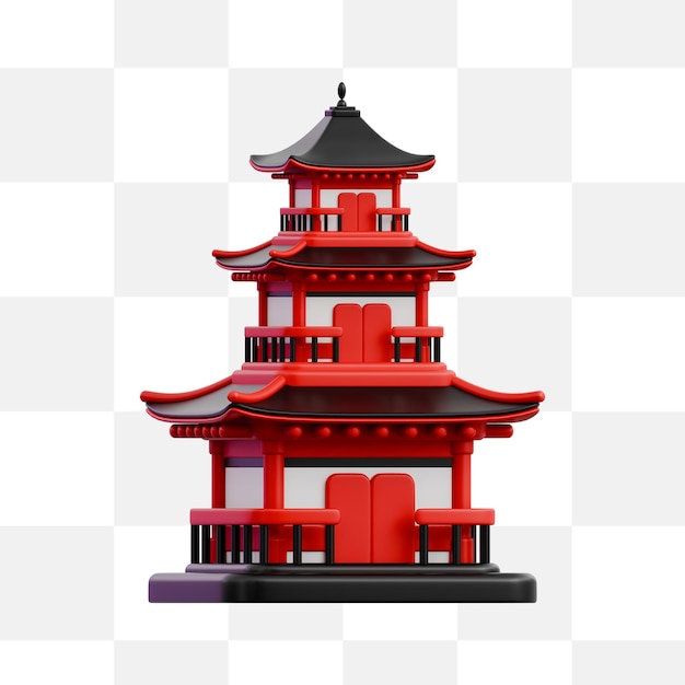 Japanse Pagode Tempel