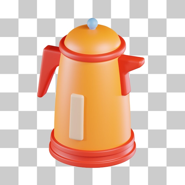 PSD jar container 3d icon