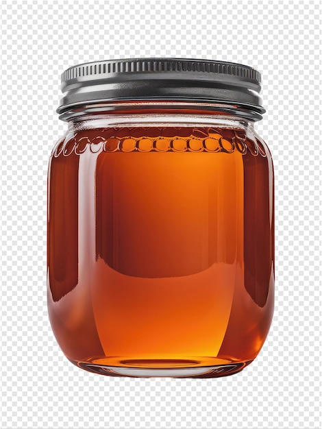 PSD a jar of honey with a lid that says quot honey quot