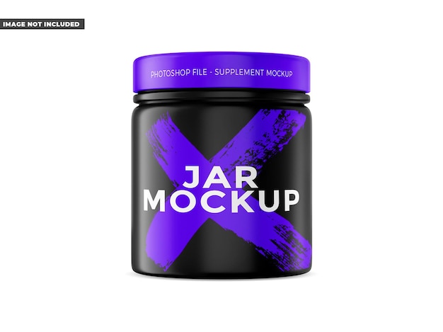 Jar mockup