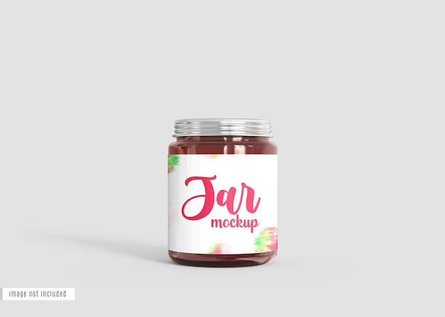 Jar mockup