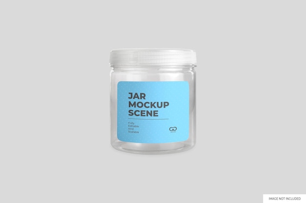 Jar mockup