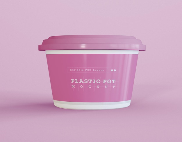 PSD jar packaging mockup