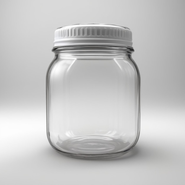 PSD jar psd on a white background