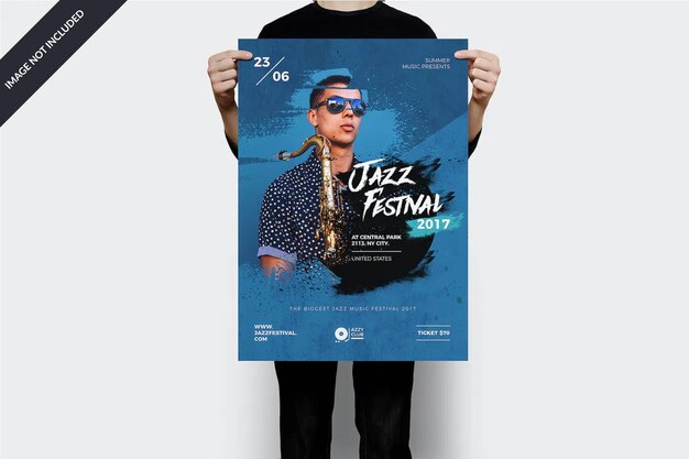 PSD jazz festival poster