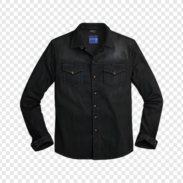 PSD jeans shirt transparent black png clothes