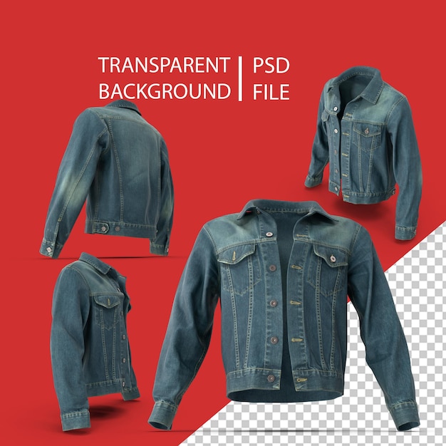 PSD jeansjack png