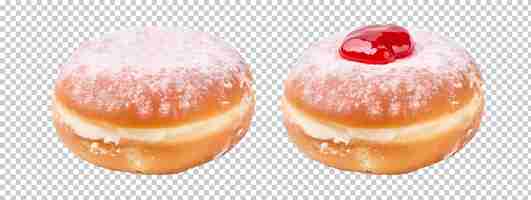 PSD jelly doughnut isolated on transparent background png psd