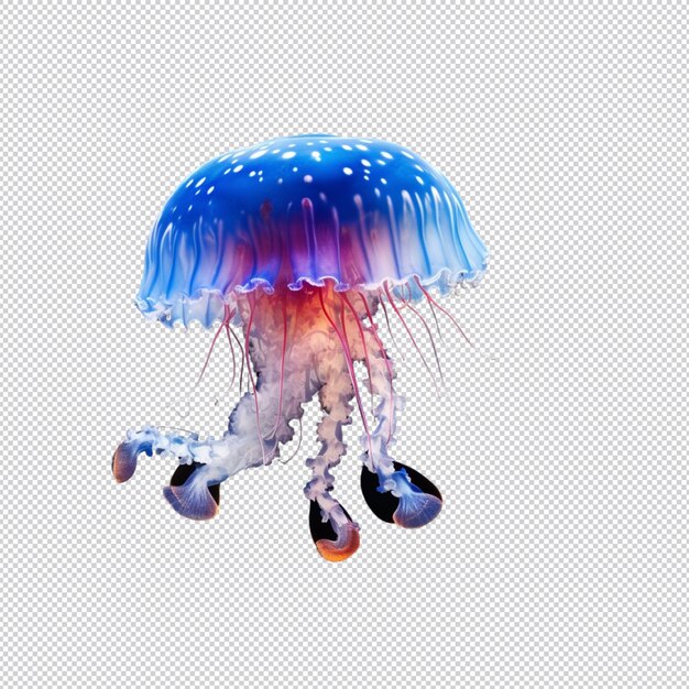 PSD jellyfish model personage