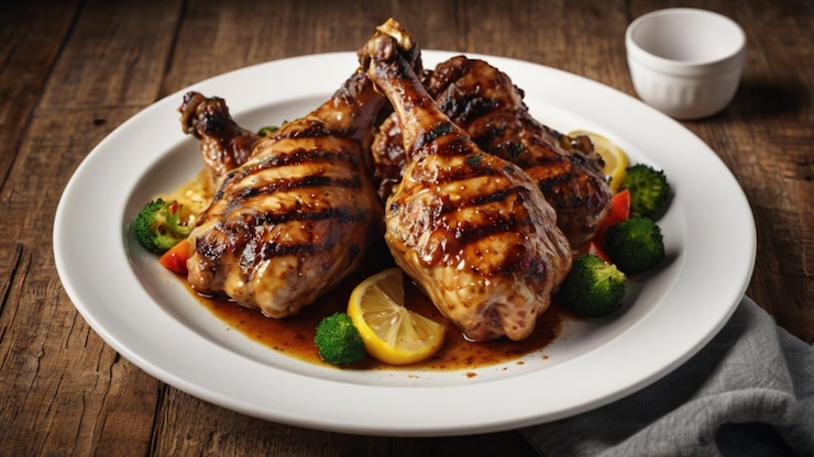 PSD jerk chicken delight savory flavors from the caribbean