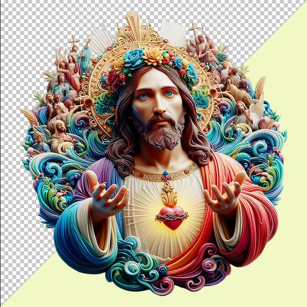 PSD jesus christ isa masih